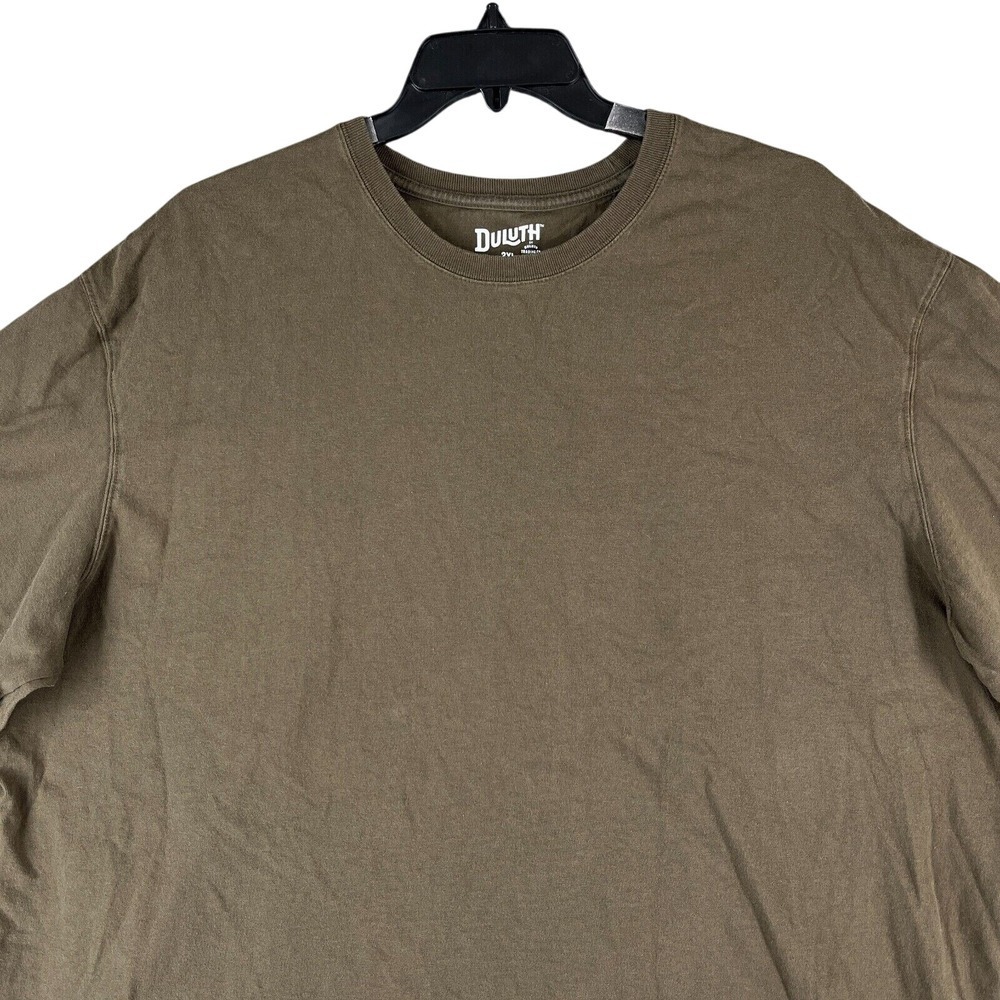 Duluth‎ Trading Co Longtail T Shirt Men XXL Relaxed Fit Workwear Utility Core